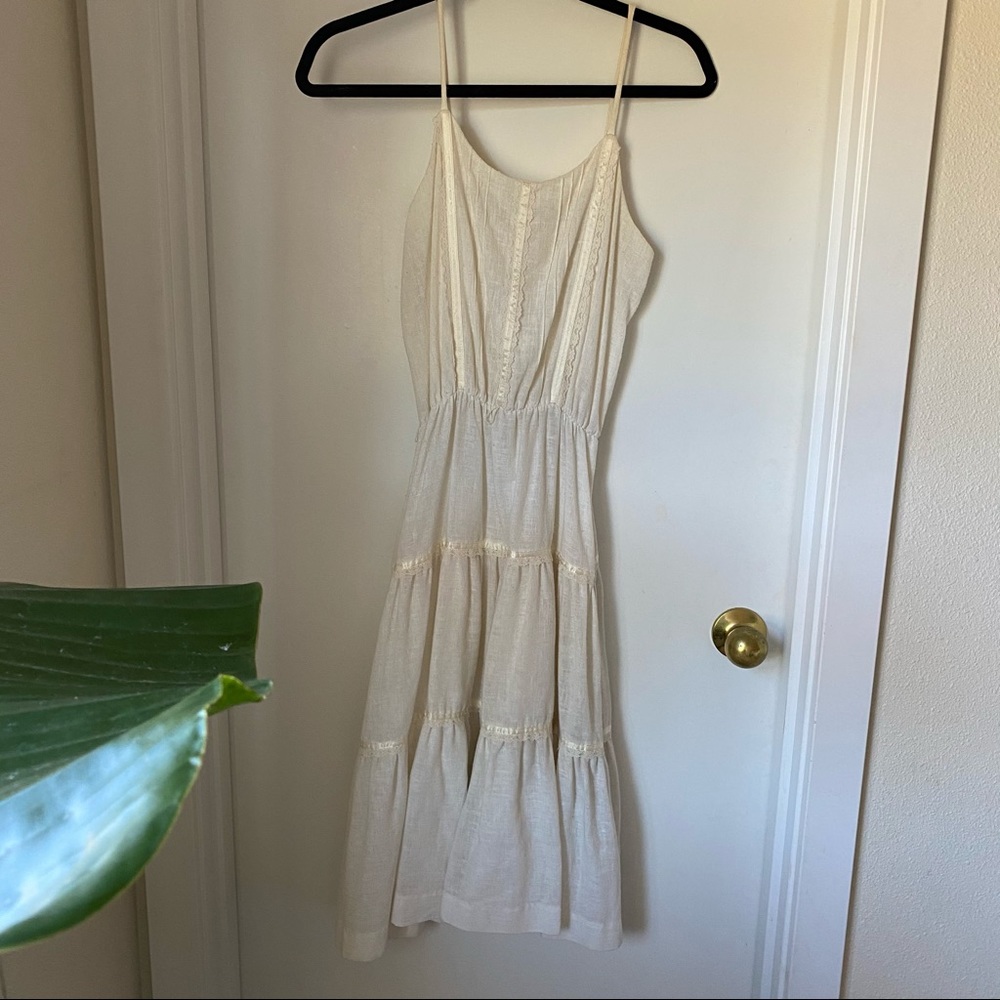 Vintage 70’s Cream Dress